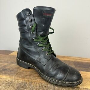 Stylmartin Urban Series Black Leather Motorcycle Boots Mens Size 44 US 11